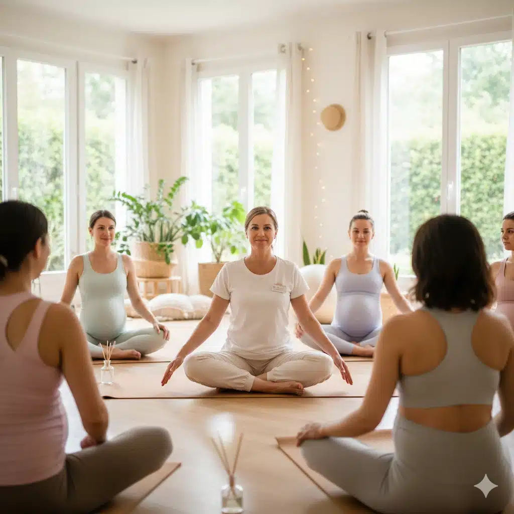 Yoga prénatal et préparation à la naissance : le guide de la sage-femme